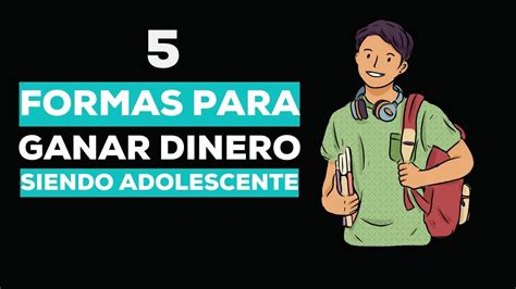 formas de ganar dinero con 14 años|26 formas de ganar dinero siendo ADOLESCENTE ⚡️